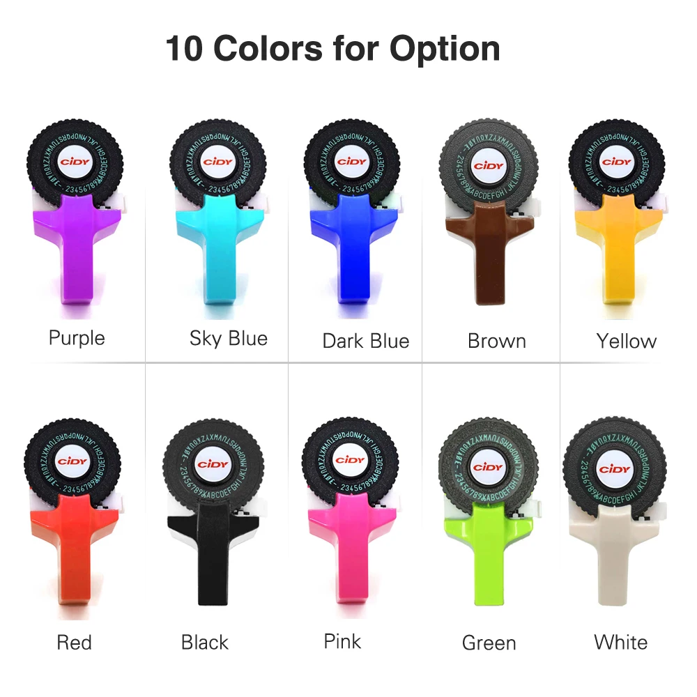 

Портативная ручная машина для изготовления этикеток DIY 3D-тиснение, пишущая машина для этикеток, принтер для пишущей машинки с пластиковыми ПВХ-лентами 9 мм, машина для надписей