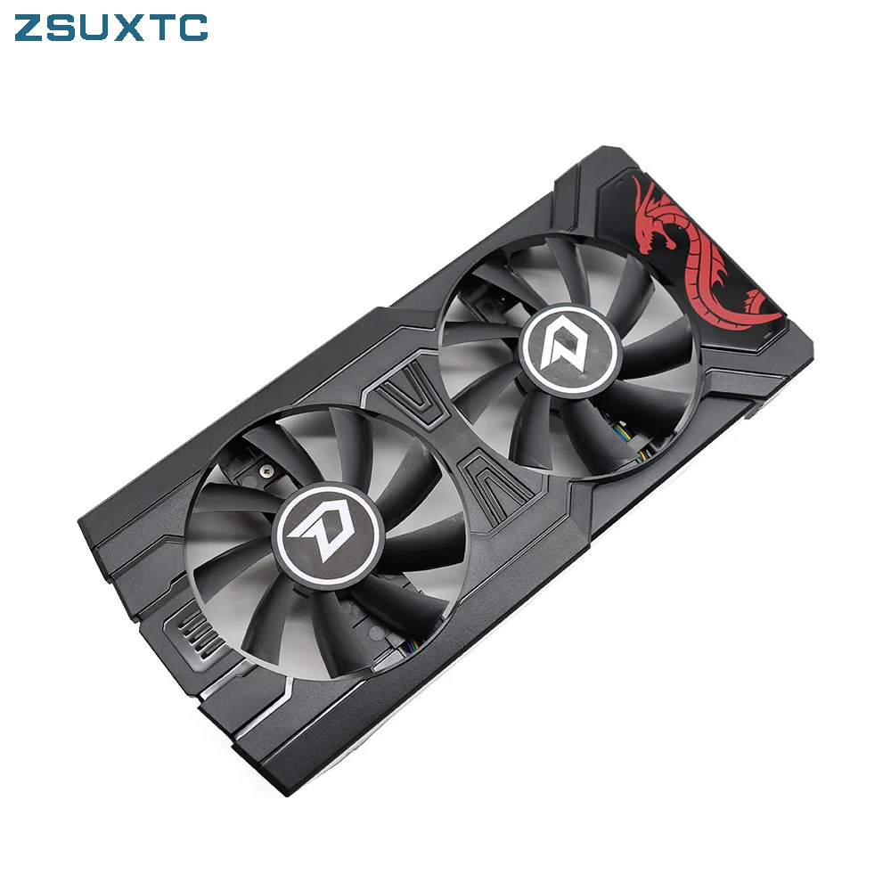 New 85MM 4PIN GA92B2U RX570 GPU Fan for Dataland  RX 570 Powercolor Radeon reed Draak Gaming Video Card Cooling Fan