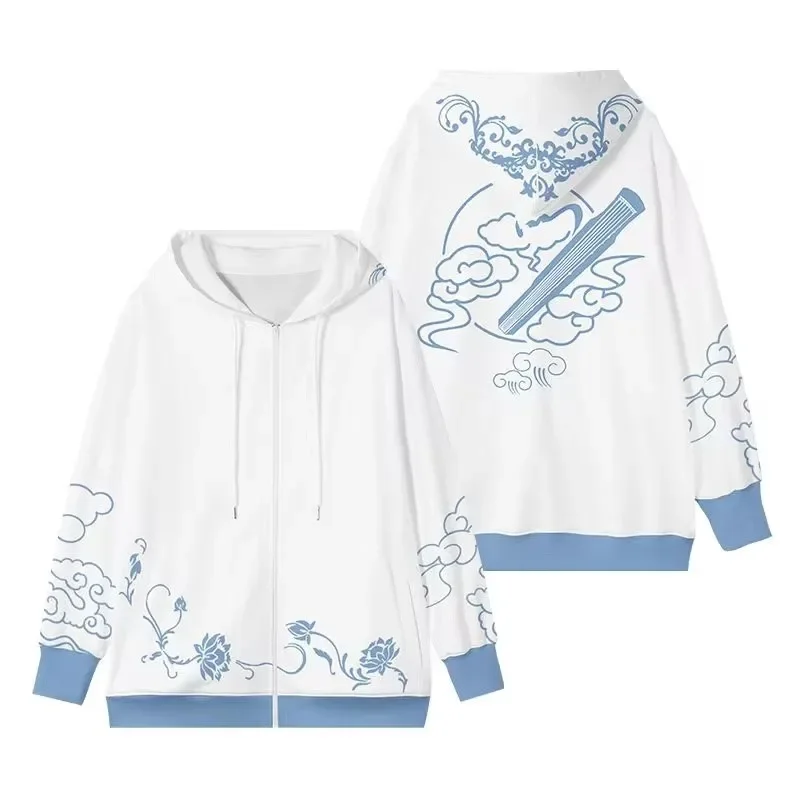 Nuevo Anime Mo Dao Zu Shi Wei Wuxian Cosplay Sudadera con capucha mujeres hombres Harajuku sudadera ropa de calle Hip Hop pulóver chaqueta con capucha