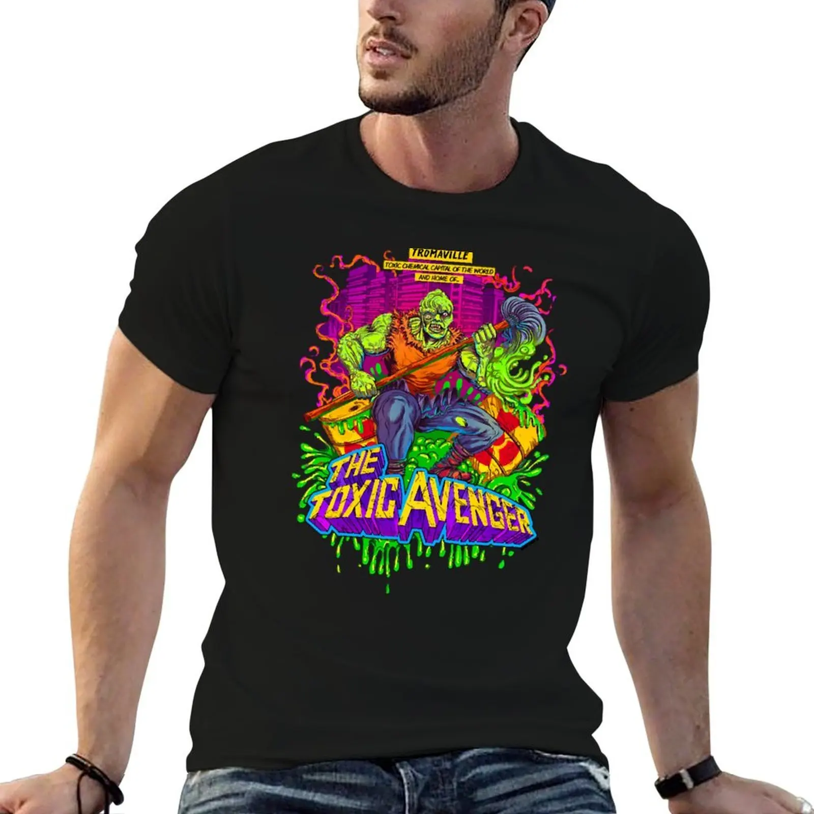 

The Toxic Avenger T-Shirt man t shirt cotton high quality man t shirt heavy cotton T-Shirt