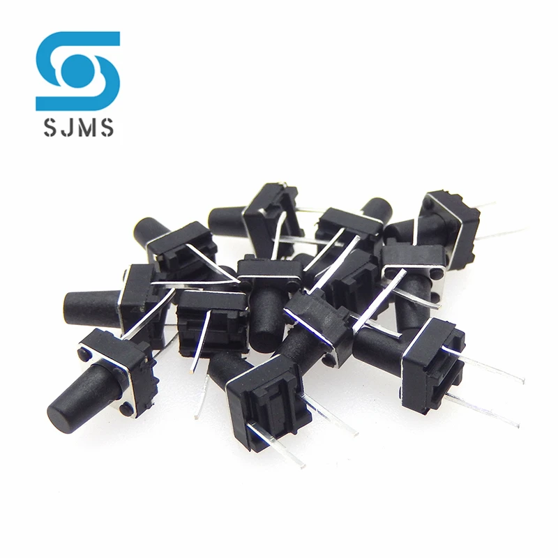 20/50PCS Middle 2pin 6x6x4.3/5/6/7/8/9mm Switch Tactile Push Button Micro Tact Switches 6*6*4.3 6*6*5 6*6*6 6*6*7 6*6*8 6*6*9mm