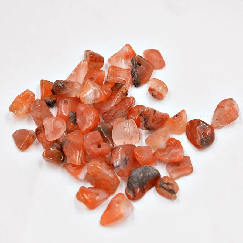 FLTMRH    Chips Beads,Selectable Meterrials:Red Carnelian Apatite Howlite Olivine Coral Stone