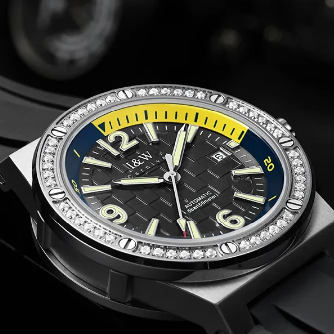 

Карнавальные мужские автоматические часы Pilot 42 мм, механические наручные часы с сапфировым стеклом, светящиеся, 5 атм, водонепроницаемые, Miyota 8215