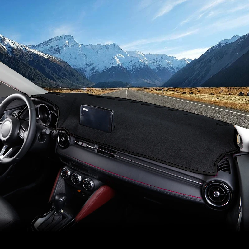For Mazda 2 DJ DL 2015 2016 2017 2018 2019 2020 2021 2022 2023 Car Dashboard Sun Shade Cover Non-slip Mat Accessories