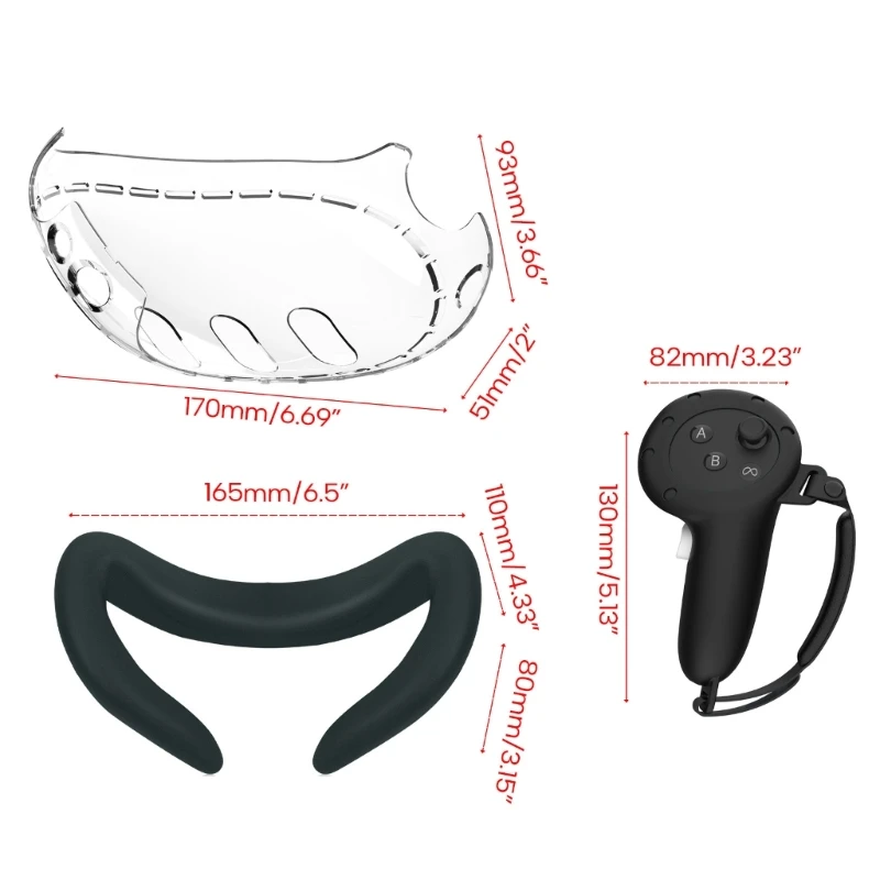 R91A Ultimates аксессуар для VR-гарнитуры, силиконовая маска для глаз, ручка контроллера