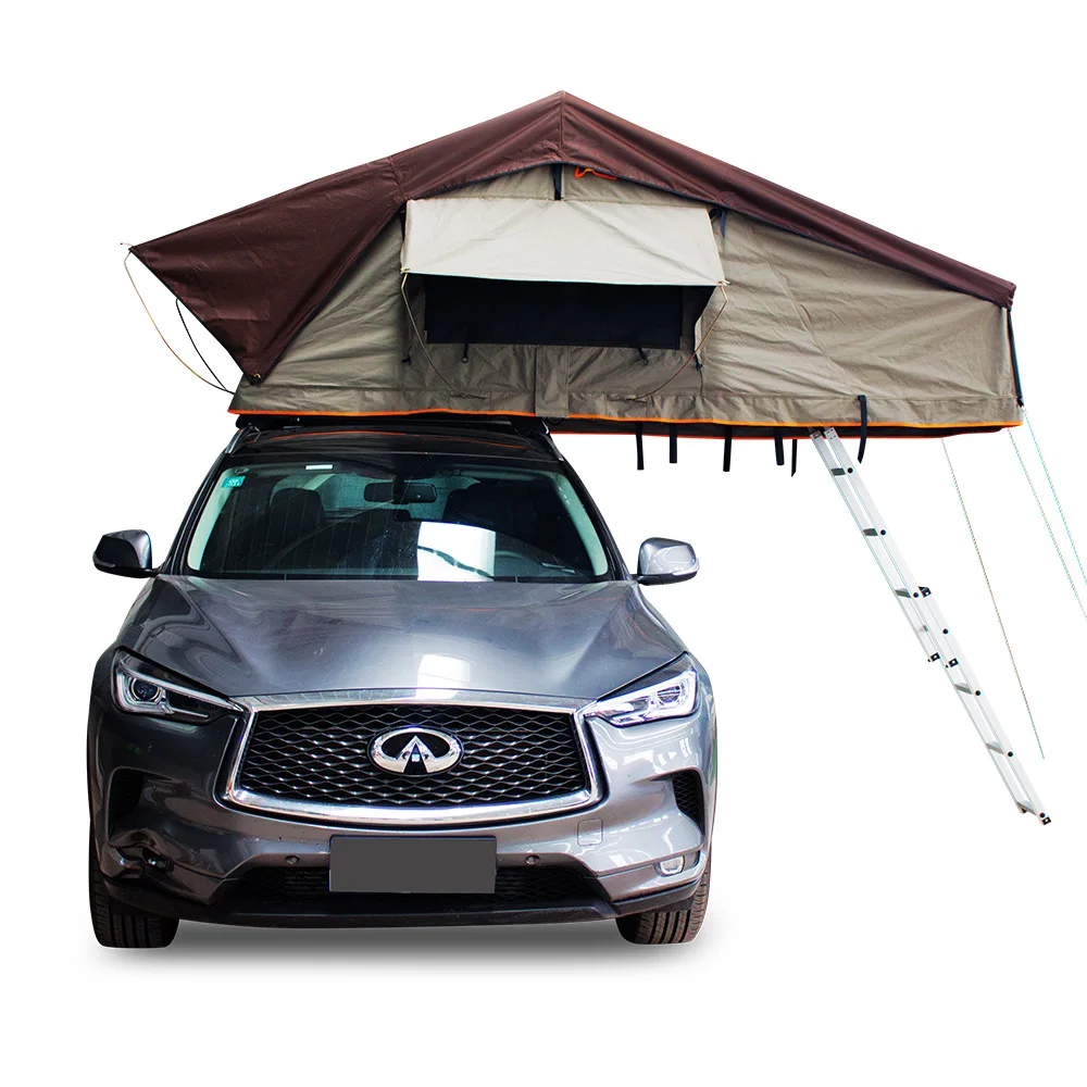 4x4 Camper Trailer Roof Top Tent With Roof Rack Car Camping Tent For Sale