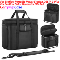 Portable Power Station Bag for Ecoflow Delta 3 Plus/Solar Generator Delta 2 Carrying Case Waterproof Travel Storage Bag