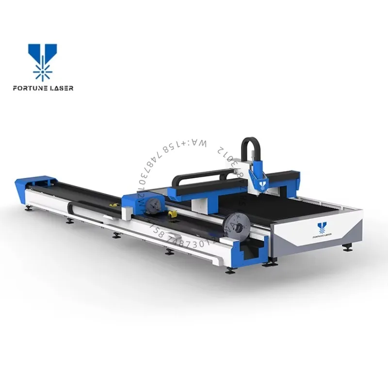 Cutter Stainless Steel 6mm 12mm Carbon Steel CNC Plate and Tube Integrated Fiber Las erPlasma Cutter Cutting Mach ine for Metal