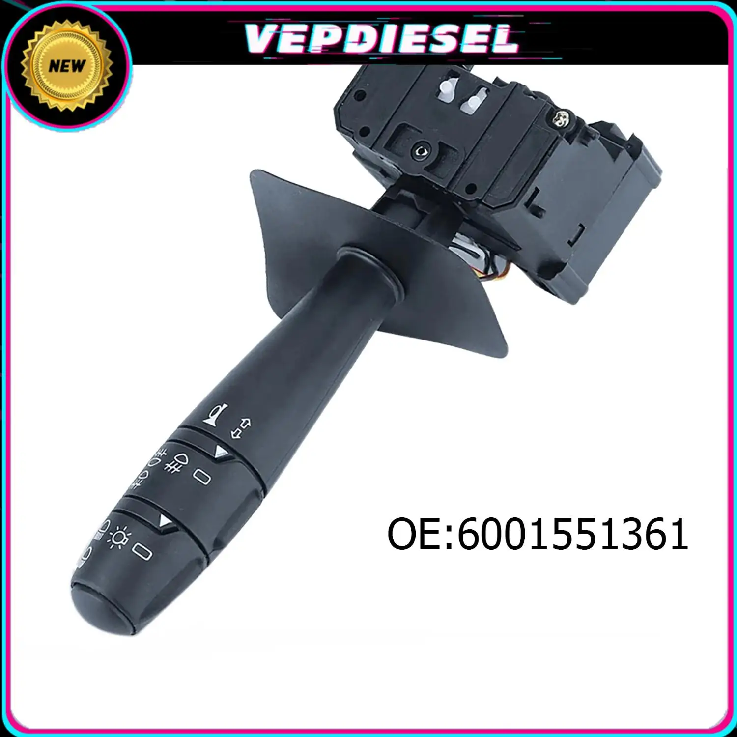 6001551361 251604 6001548108 New 13Pin Steering Wheel Switch For Renault Logan Tondar Dacia Sandero Car Interior Accessories