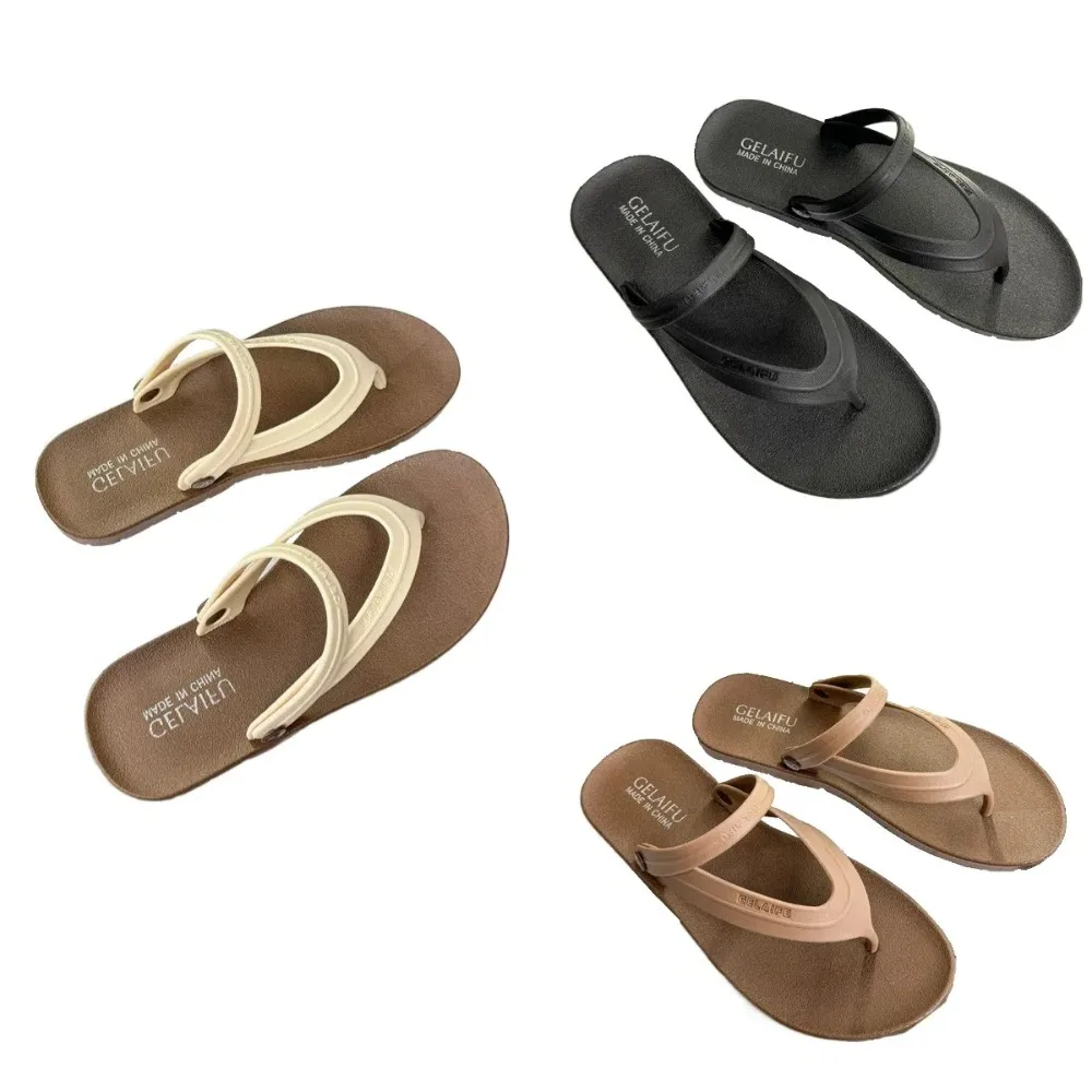 Soft Anti SLIP รองเท้าแตะสไลด์ PVC Beachwear ข้อเท้าหัวเข็มขัดรองเท้าแตะรองเท้าป้องกันกลิ่นรองเท้าแตะผู้หญิงผู้ชายผู้หญิงผู้ชาย