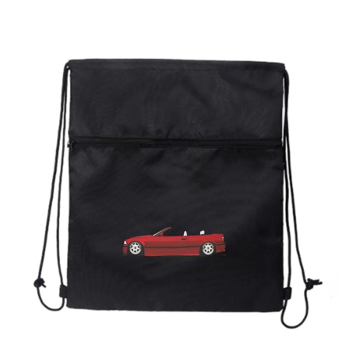 

Красный трансформируемый изображение автомобиля, портативный комплект с карманом, большая вместительная уличная сумка на шнурке, спортивная сумка