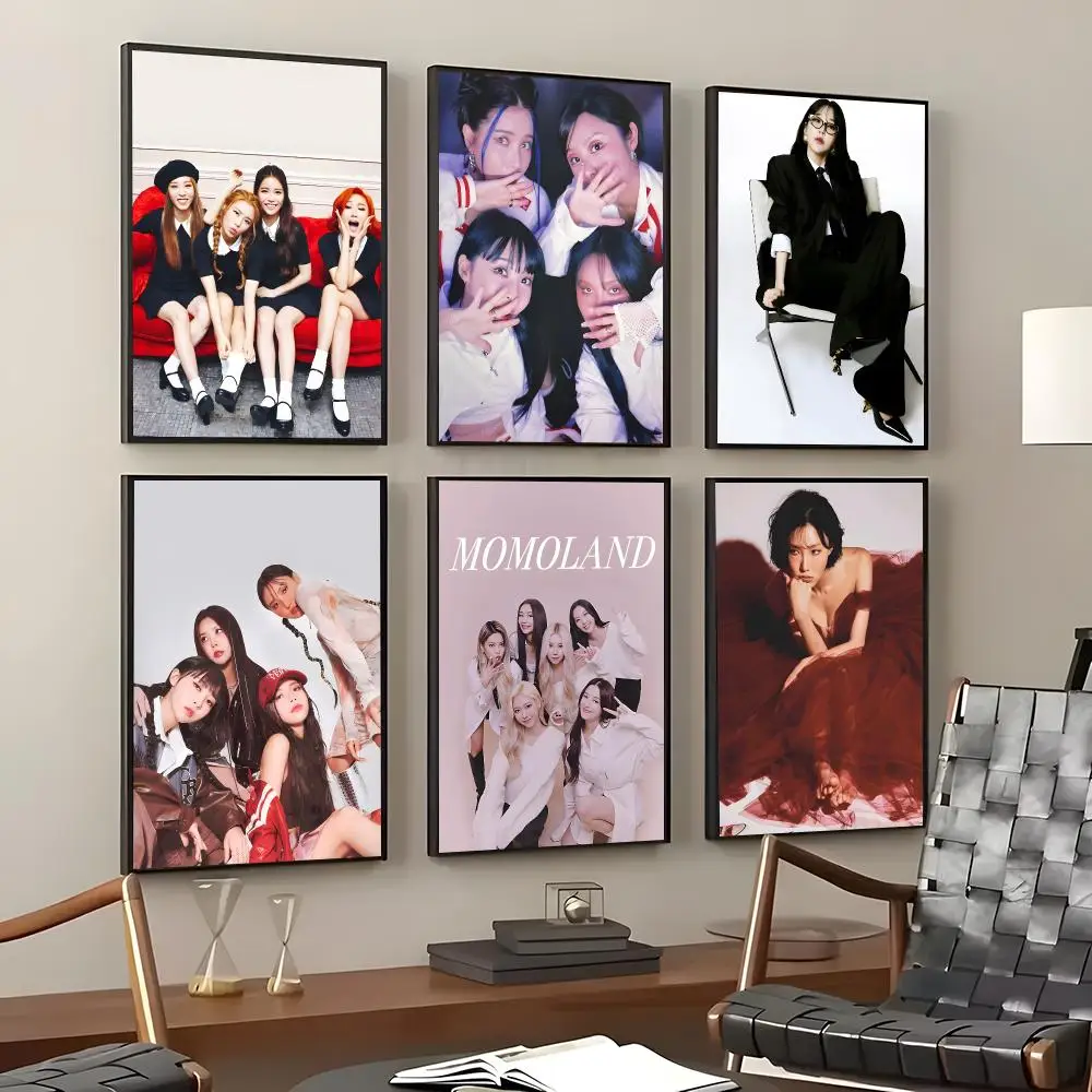 K-pop Group MAMAMOO Poster Self-Adhesive Waterproof Wall Stickers, Coffee Bar Home Wall Decor