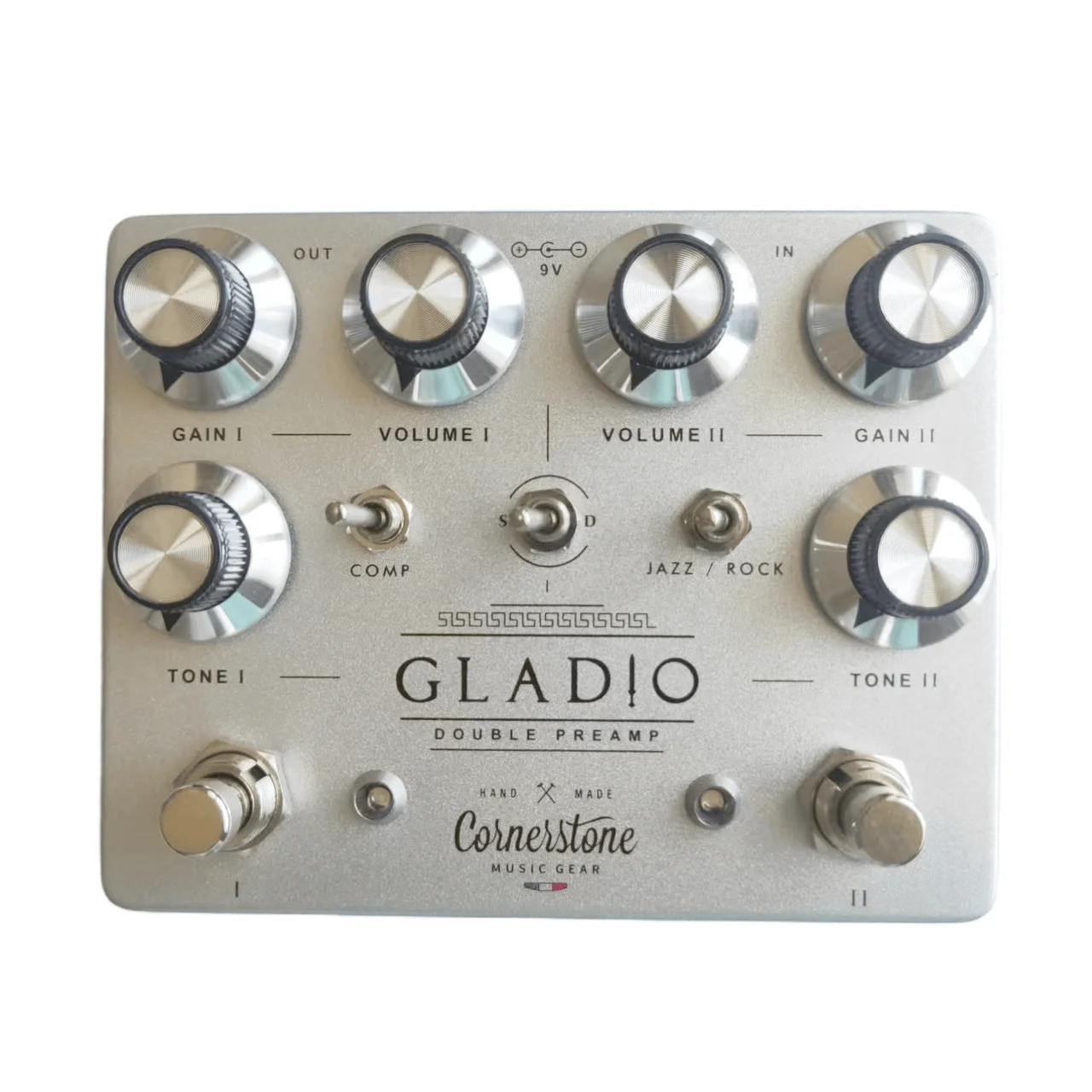 XIAO 100% 1:1 Clone GLADIO Guitar Effect Pedal Distortion