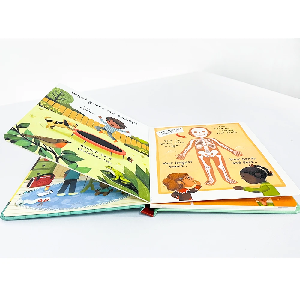 Was ist in mir usborne Bücher heben die Klappe allererste q & ein Kinder Bilderbuch in Englisch Board Bücher Montessori Learnig Spielzeug