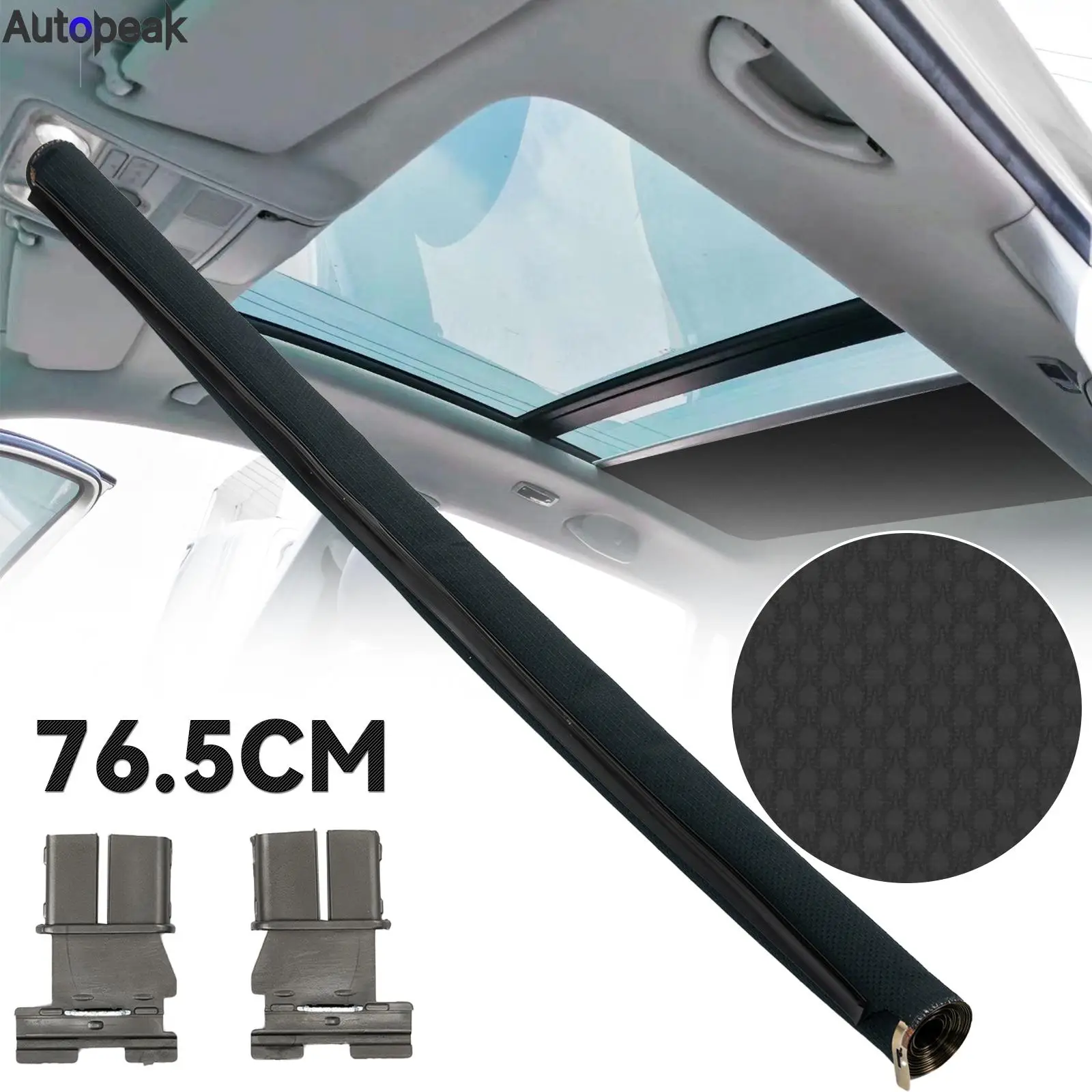 

Car Sunroof Sunshade Curtain Cloth Cover Roller Assembly For Audi Q5 VW Sharan Tiguan Golf Passat Variant Skoda Seat 1K9877307B