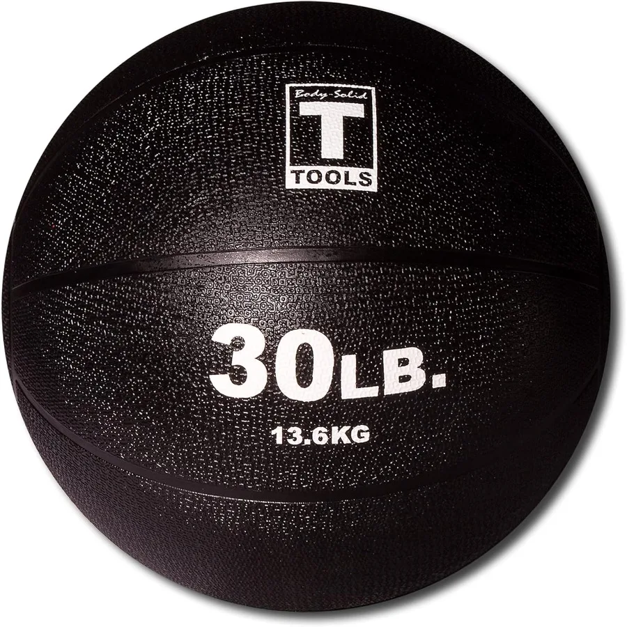 Pelota medicinal de goma: agarre superior, superficie texturizada, pelotas de fitness ajustables con presión de aire, ideales para ejercicios cardiovasculares y centrales