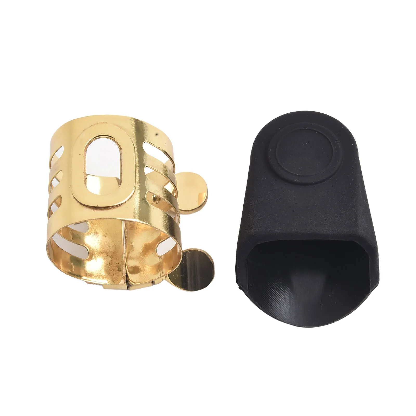 Exquisite Design Saxophone Ligature Mouthpiece Clamp with Secure Fit for Optimal Sound on Soprano Alto and Tenor Saxophones