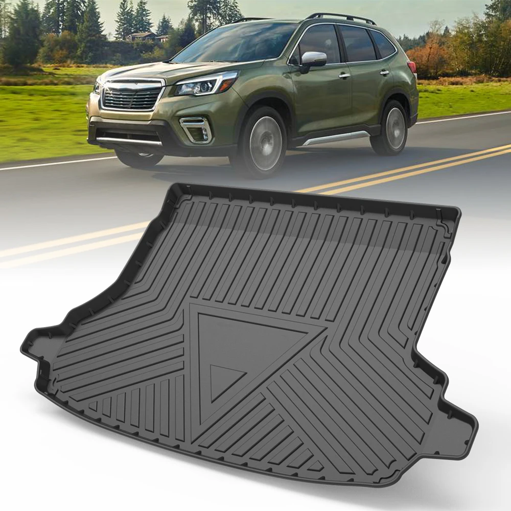 TPE Car Trunk Mat For Subaru Forester 2019 2020 2021 2022 Custom Waterproof Protective Rubber Car Mats