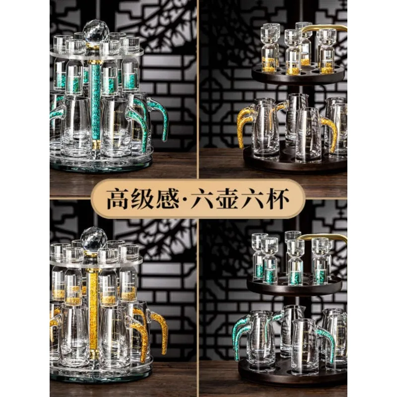Special wine dispenser pot for one cup, high-end Baijiu cup set, bullet cup, wine cup, drinking set