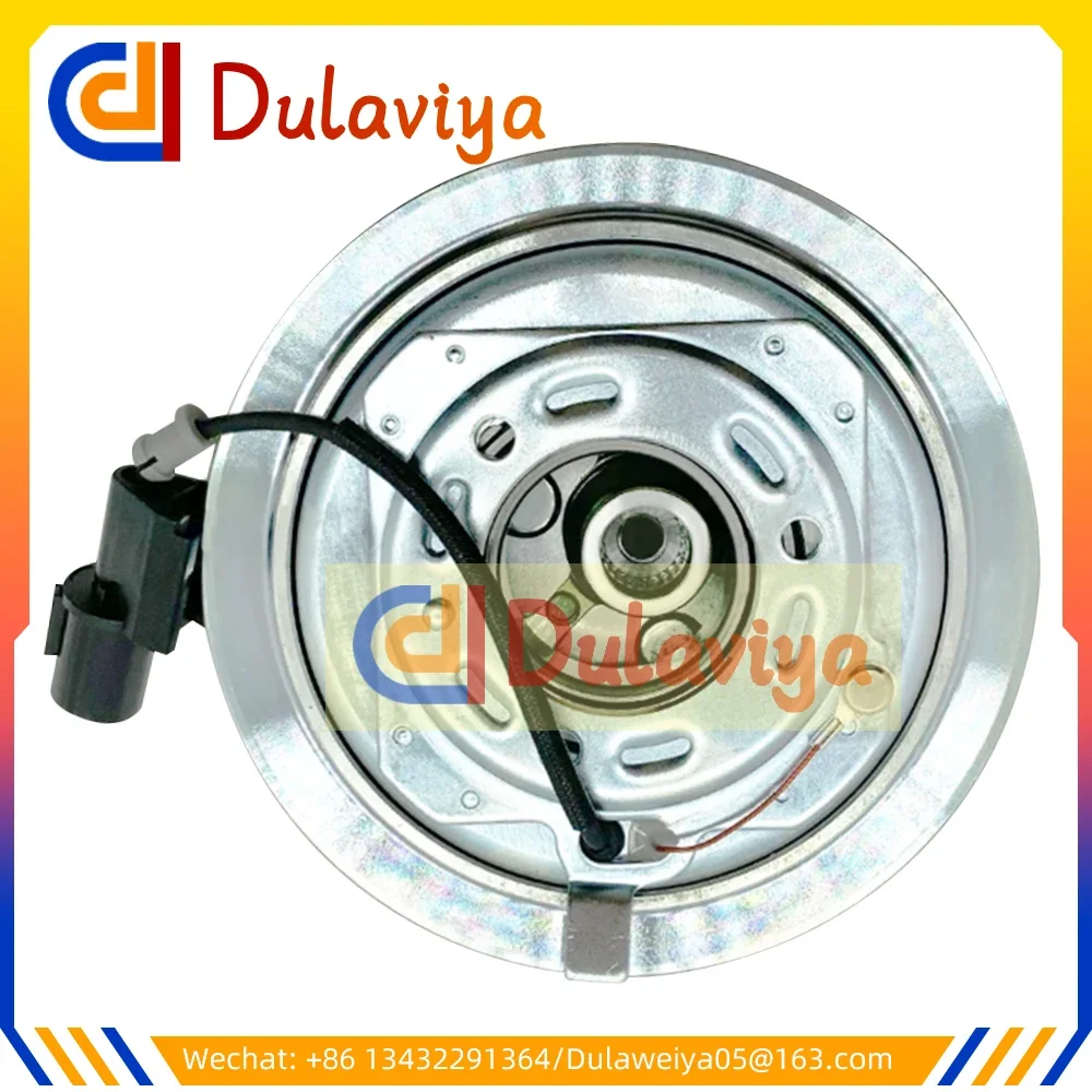 1 SET AC Compressor Clutch for MITSUBISHI L200 TRITON Pick Up Pickup 2.5 KB4T 4D56 5060121511 MN123626 5062119191