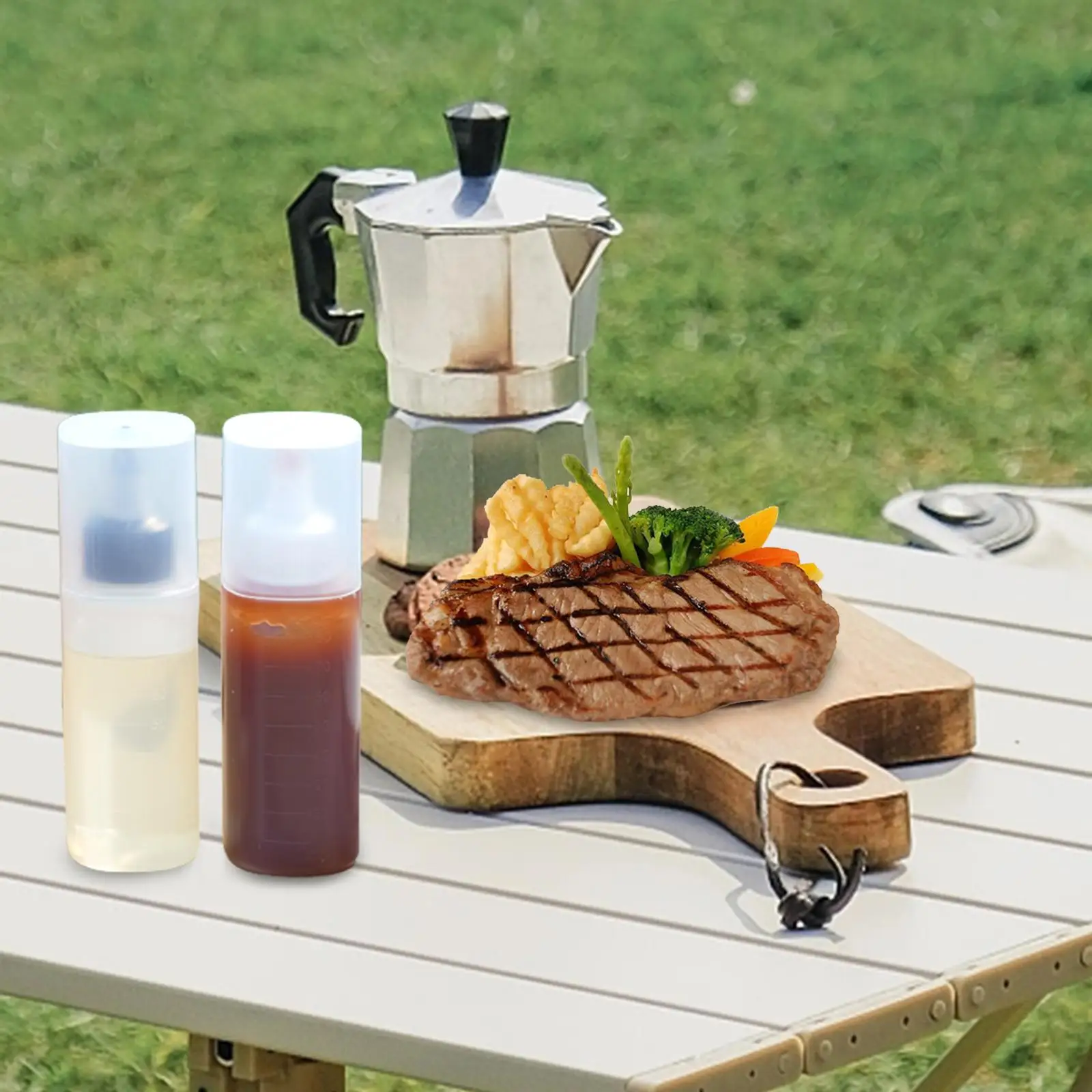 Squeeze Bottle for Oil Condiment Bottles Sauce Squeeze Bottle Reusable for Home