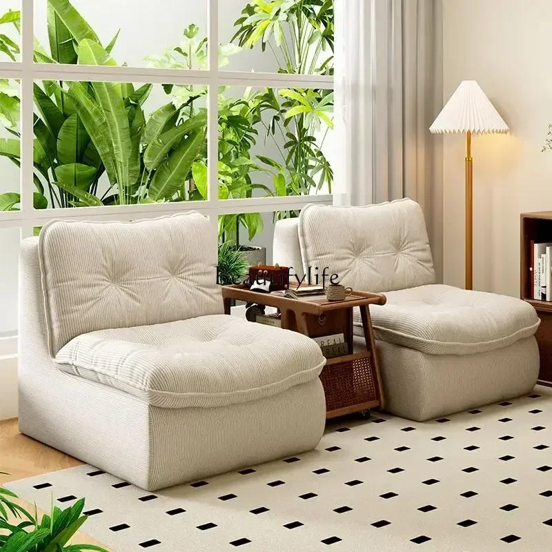 

1Lazy sofa reclining and sleeping living room single sofa small apartment bedroom simple tatami leisure balcony seat