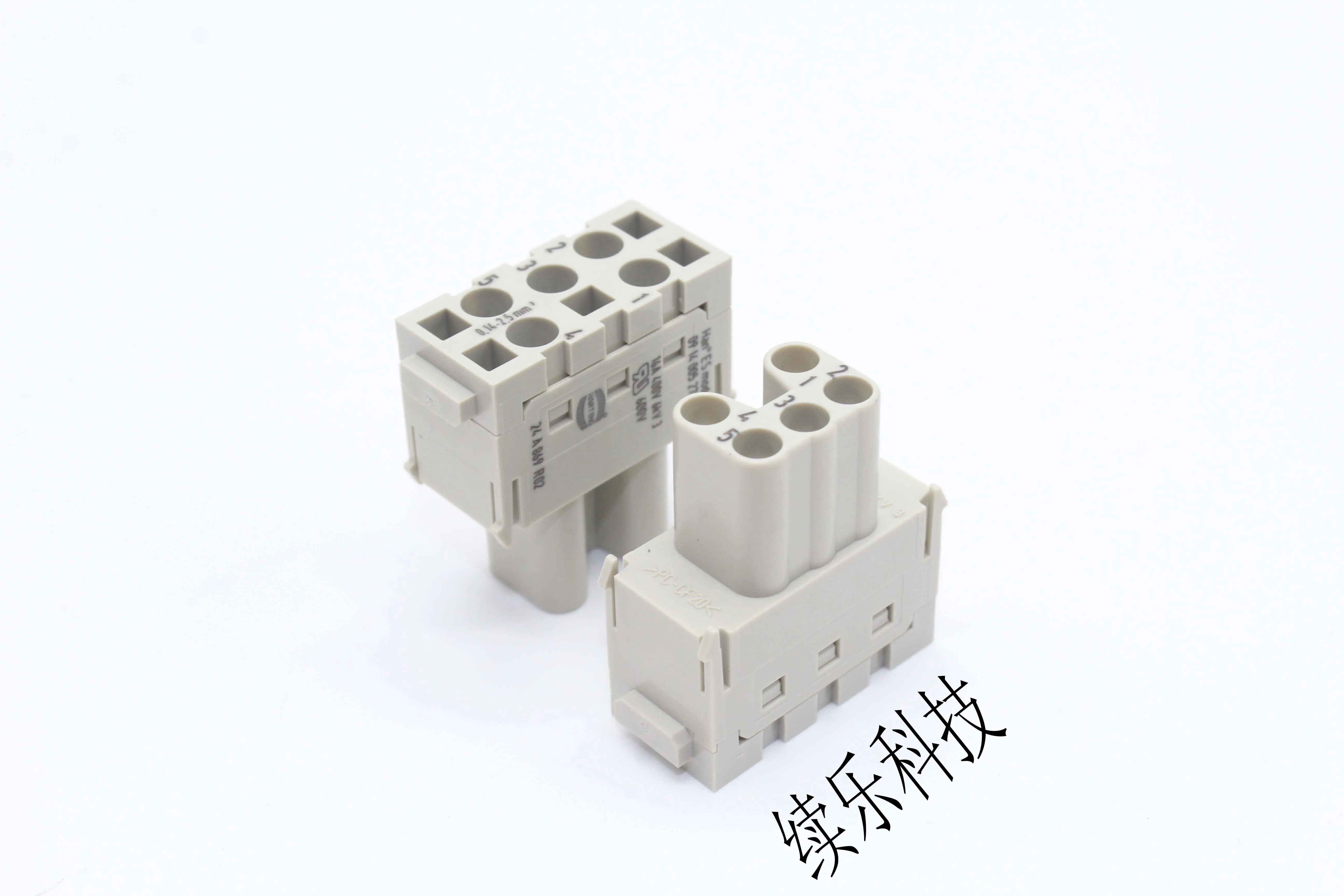 GERMAN HARTTING  Harding heavy-duty connector aviation plug 09140052716 HAN ES 5-core module