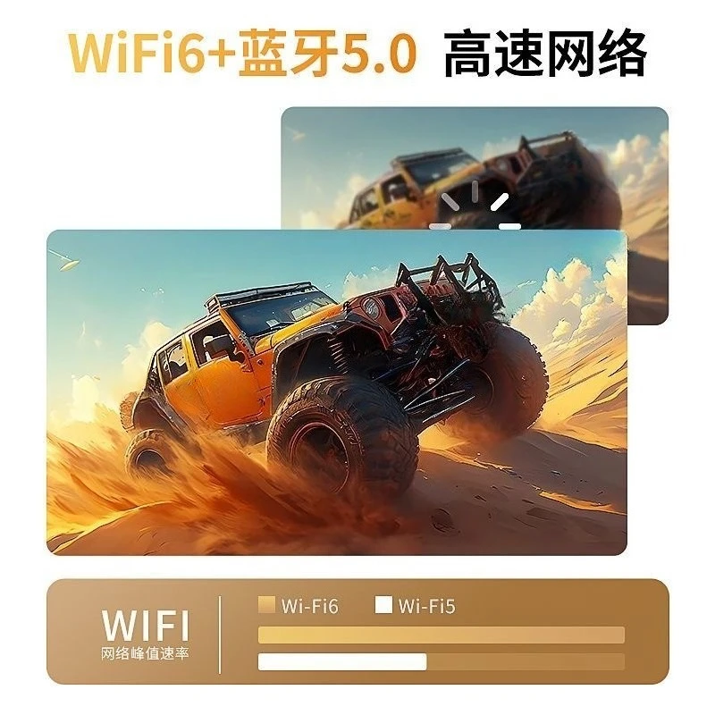 New ultra-clear projector household bedroom with 5g mobile phone screen projector