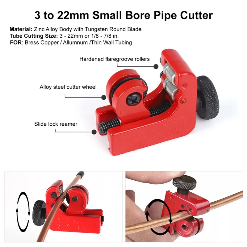 

High Quality 25Ft 7.62M 3/16Inch OD Roll Tube Coil Brake Line Pipe Tube House Repair Kit With 16PCS Tube Nuts Double Flaring Too