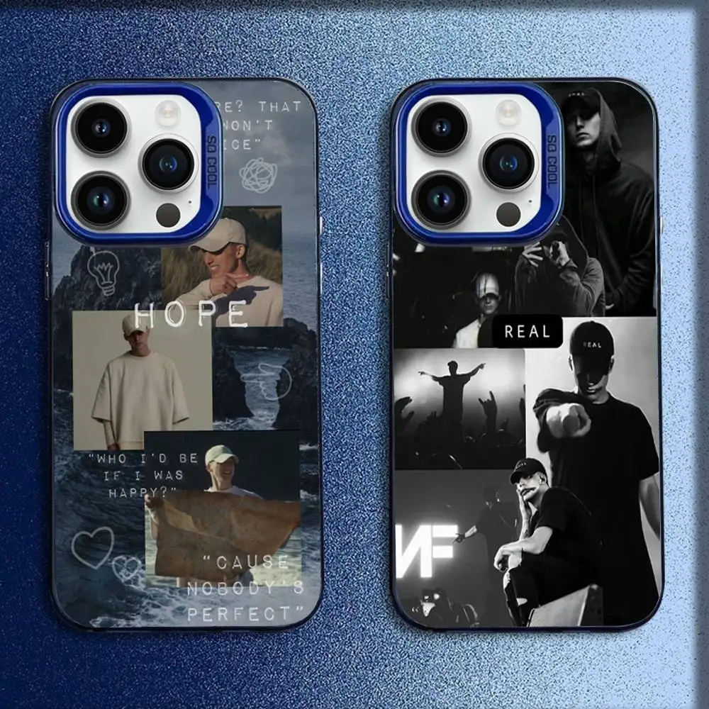

Phone Case For iPhone 16,15,14,13,12,11,Mini,Pro,E,MAX Blue Candy Matte Shockproof N-NF Nathan John Feuerstein Cover