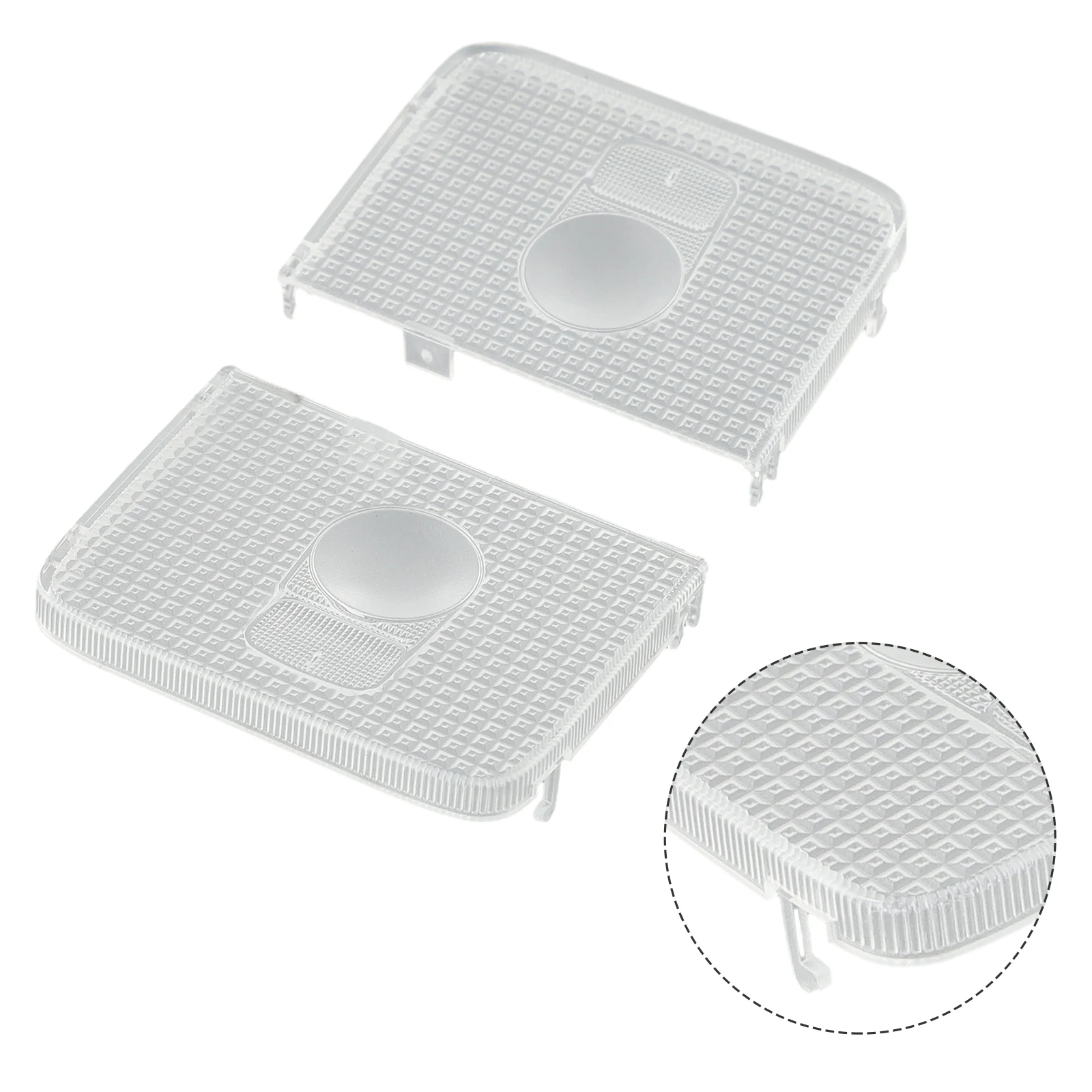 

Useful Brand New Lamp Cover Parts Plastic Replacement Roof Reading Light 1Pair Fittings 26442-AL500 Accessories