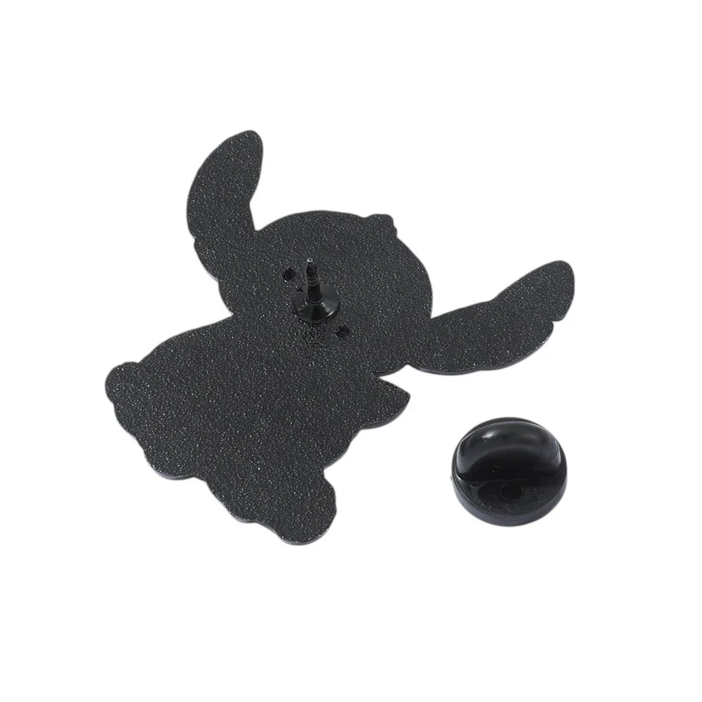 لطيف الكرتون غرزة القط المعادن المينا بروش شارة قميص التلبيب على ظهره دبوس ملحق المشجعين جمع هدية