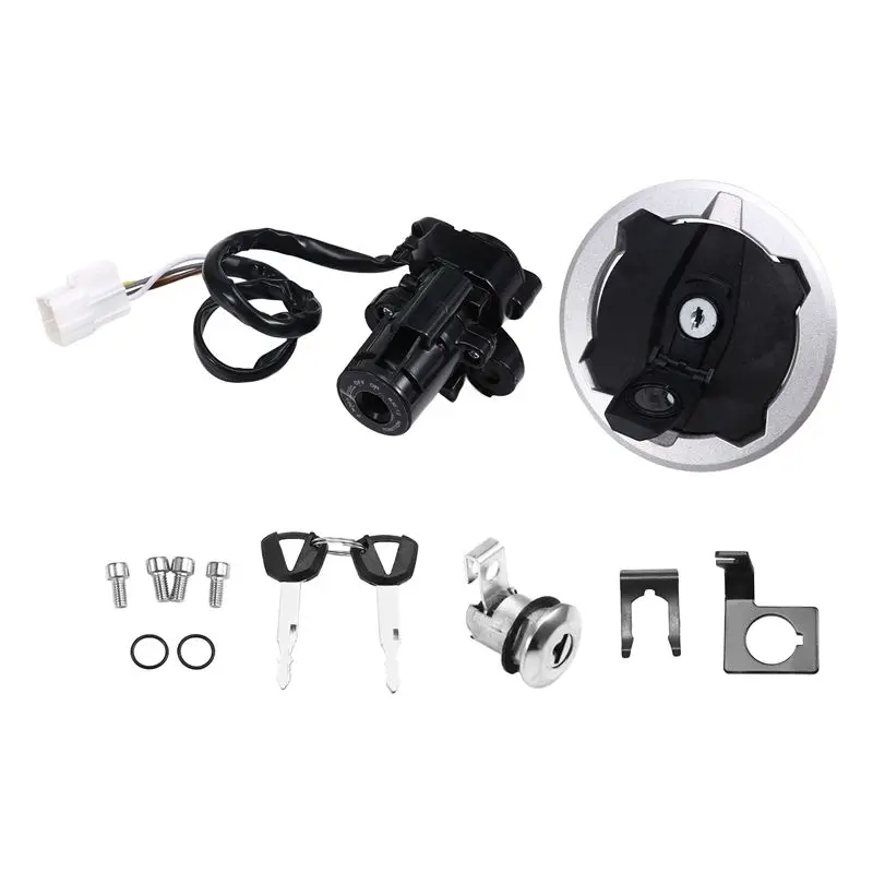 

Крышка бензобака переключателя зажигания, масляный ключ для Kawasaki NINJA 650 Z650 2017-2023-T61C