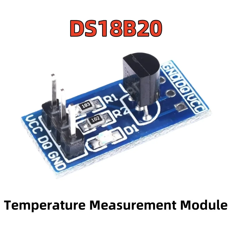 DS18B20 Temperature Measurement Module Temperature Sensor Module DS18B20 Application Board Development Board