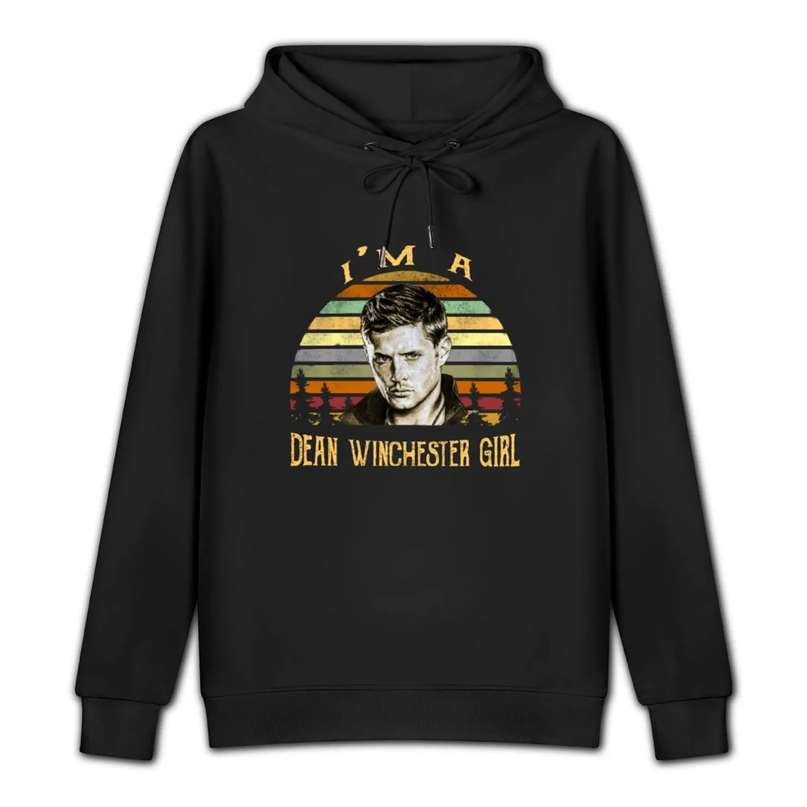 I'm A Dean Winchester Girl Pullover Hoodie autumn new products men's autumn clothes new hoodies and sweatshirts