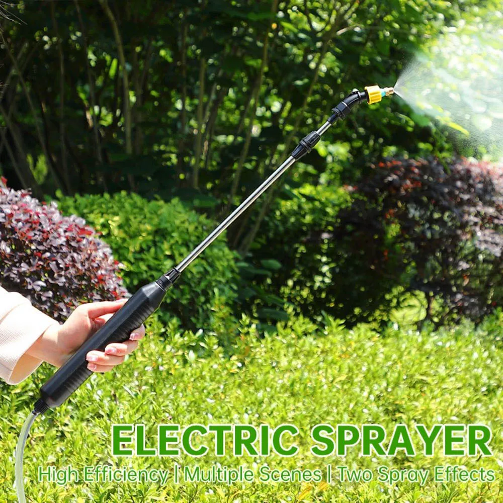 Electric Sprayer Gun Automatic Atomization Plant Sprayer Bottle Watering Can USB Rechargeable Garden Irrigation Watering Tool