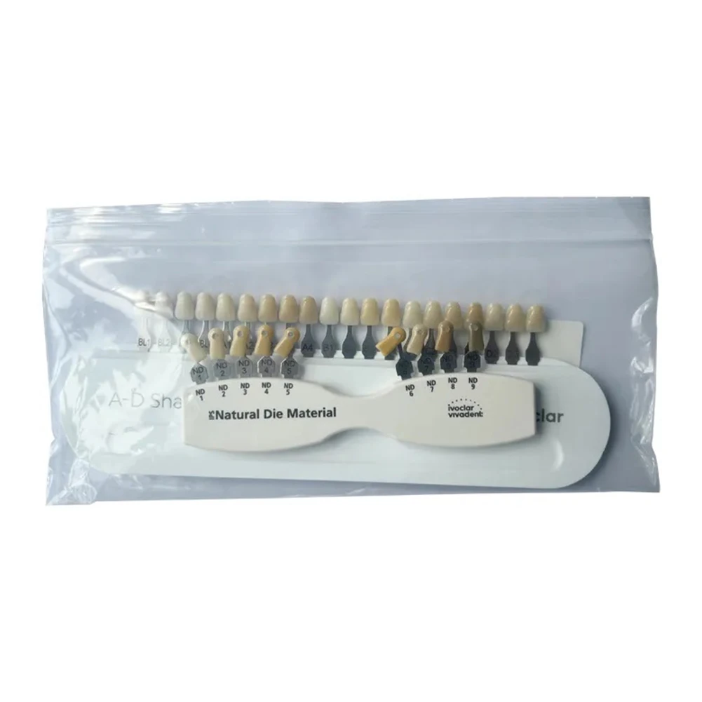 Ivoclar Dental Shade Guide Crown Restoration Bleach Comparator Porcelain Plate Prepared Teeth Gingiva Composite Resin Toothguide view 3