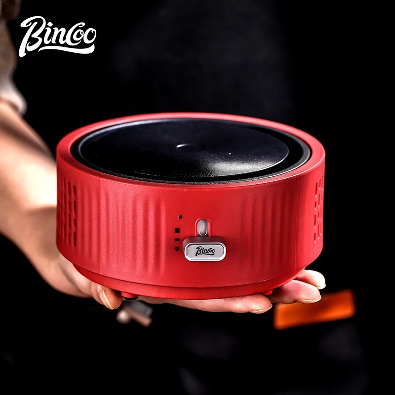 Bincoo Electric Coffee Warmer for Moka Pot Home Use 500W Dual Heat Setting Heating Base Also Works as Water Boiler forCoffee Tea