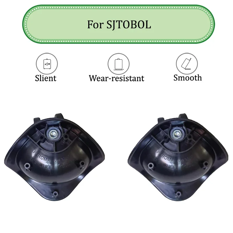

ForSJTOBOL T19E 360°Parts Luggage Replacement TrolleyWheels Simple Type Case Silent Suitcase Wheel Self-Rotating Wheel