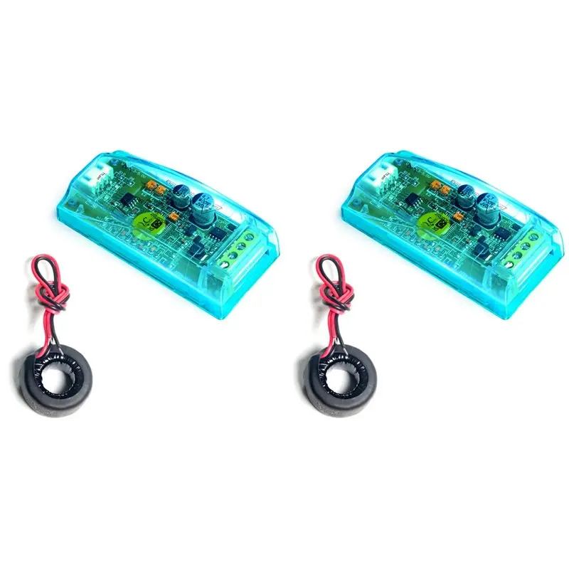 

【HAPPY】2X PZEM-004T 4.0 Single Phase Wattmeter Kwh Meter 220V 32A Electricity Volt Amp Frequency Energy Meter