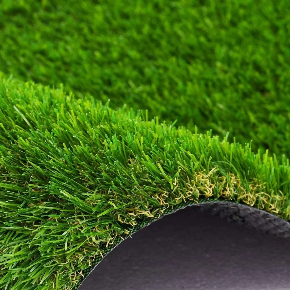 Artificial Grass,Indoor/Outdoor Landscape,Easy to Clean with Drain Holes,Non-Toxic,High Density,Artificial Lawn