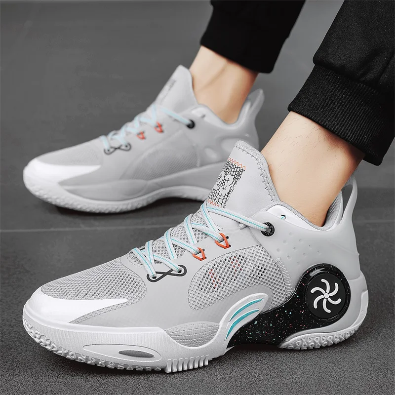 2024 New Men Basketball Sneakers Non Slip Basketball Training Shoes Breathable Women Basketball Boots Training Athletic Shoes