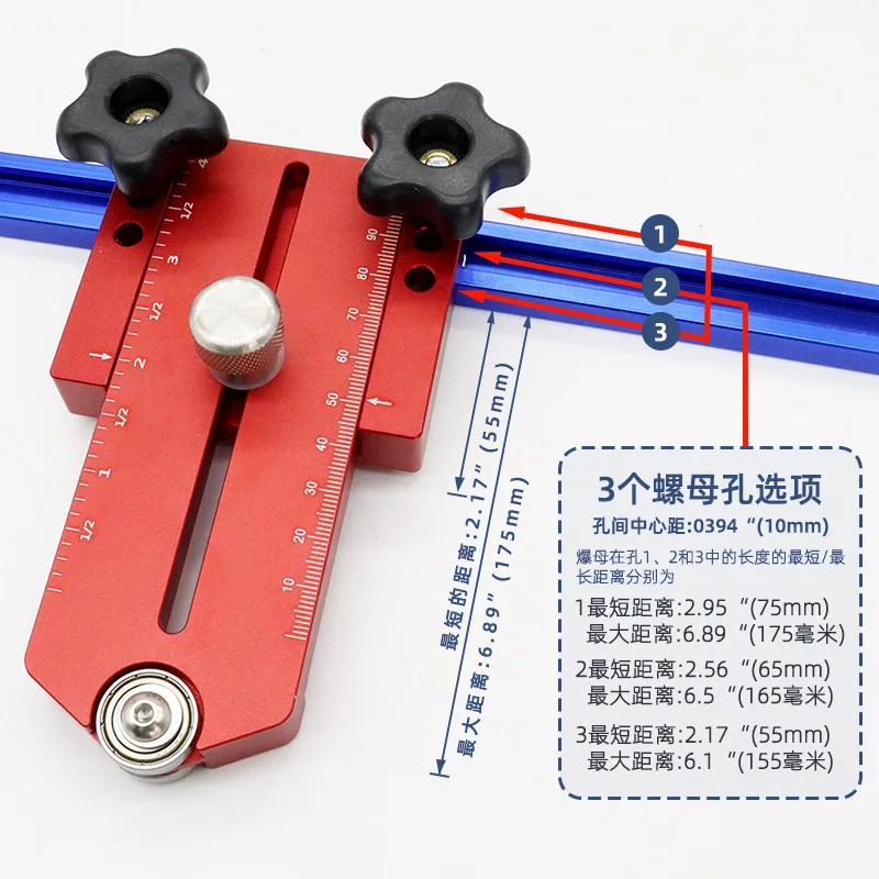 Cutting machine table saw flip-chip roller fast cutting limit backing woodworking workbench