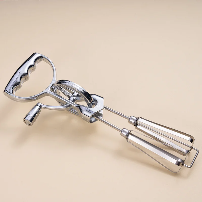 Mixer Egg Beater Kitchen Stainless Steel Hand Push Whisk Blender Egg Beater Milk Frother Egg Beater Frother Foamer Cake Tools
