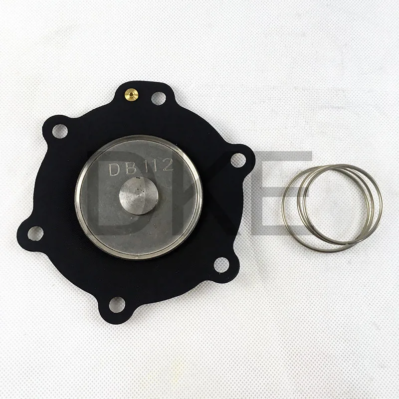 

DB112 DB112/G Diaphragm For 1.5′′ VNP212 VEM212 VNP312 VEM312 VNP412 VEM412 Pulse Jet Valve Repair Kit