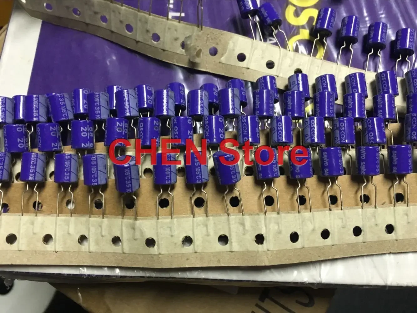 

free shipping 20PCS Sanyo OS-CON SA 20V68UF 8X11.5MM High polymer Motherboard 680UF 20V Solid State Capacitors purple 20SA68M