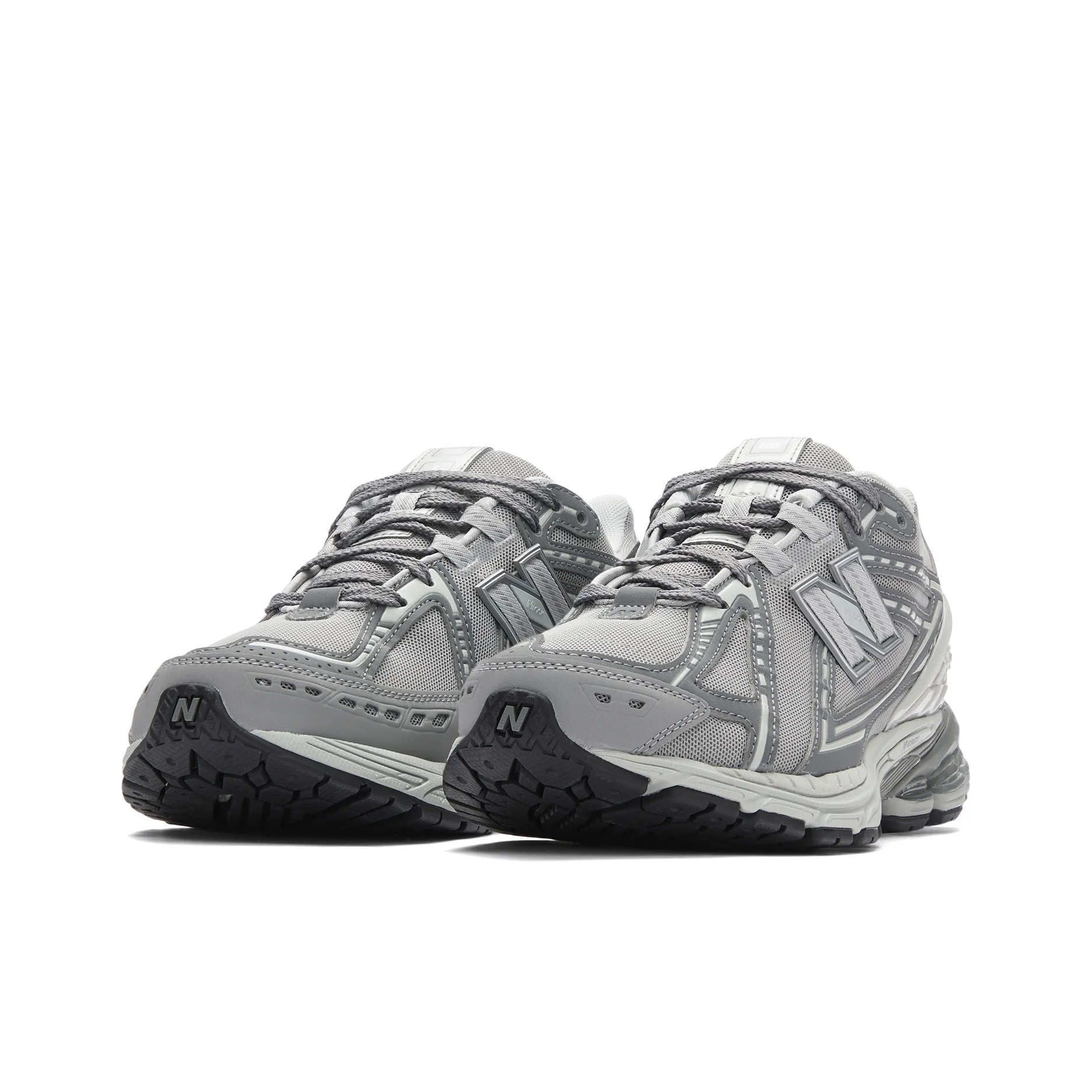 New Balance NB 1906R - حذاء جري كاجوال منخفض القطع للرجال والنساء، لون رمادي فضي. #1