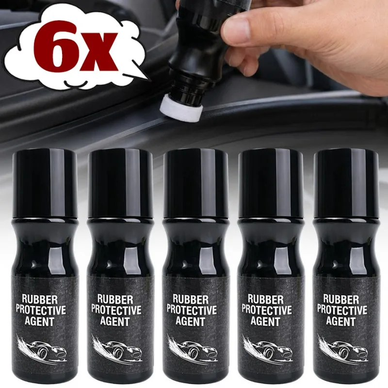 Universal Car Window Seal Lubricating Coating Prevents Cracking Hardening Aging Auto Rubber Strip Softener Maintenance Supplies