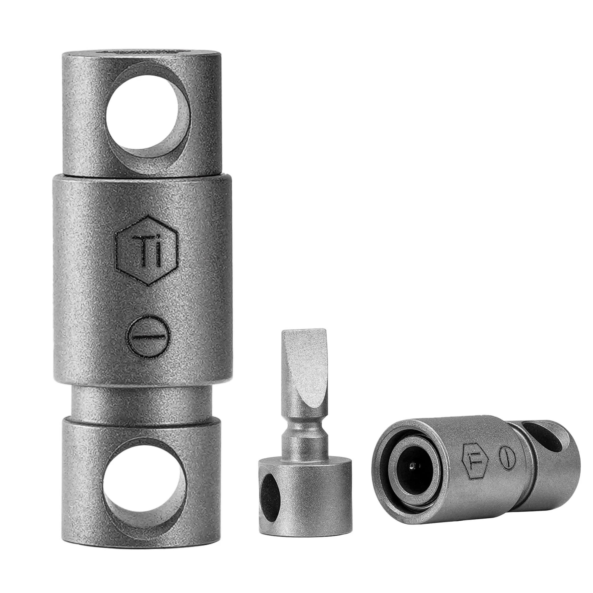 

KeyUnity KA49 Titanium Keychain Connector 2PCS (Flathead Screwdriver)