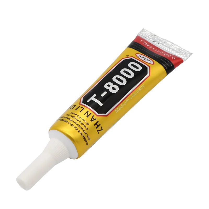 Mobile Phone Repair Glue Adhesive T8000 15ML Clear Contact Epoxy Resin Liquid For Jewelry Rhinestone Handicrafts DIY Tools Arts